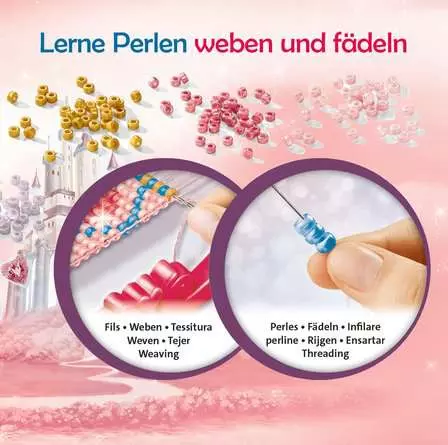 Magischer Perlenzauber Disney Princesses - Bastelset für Kinder ab 5 Jahren