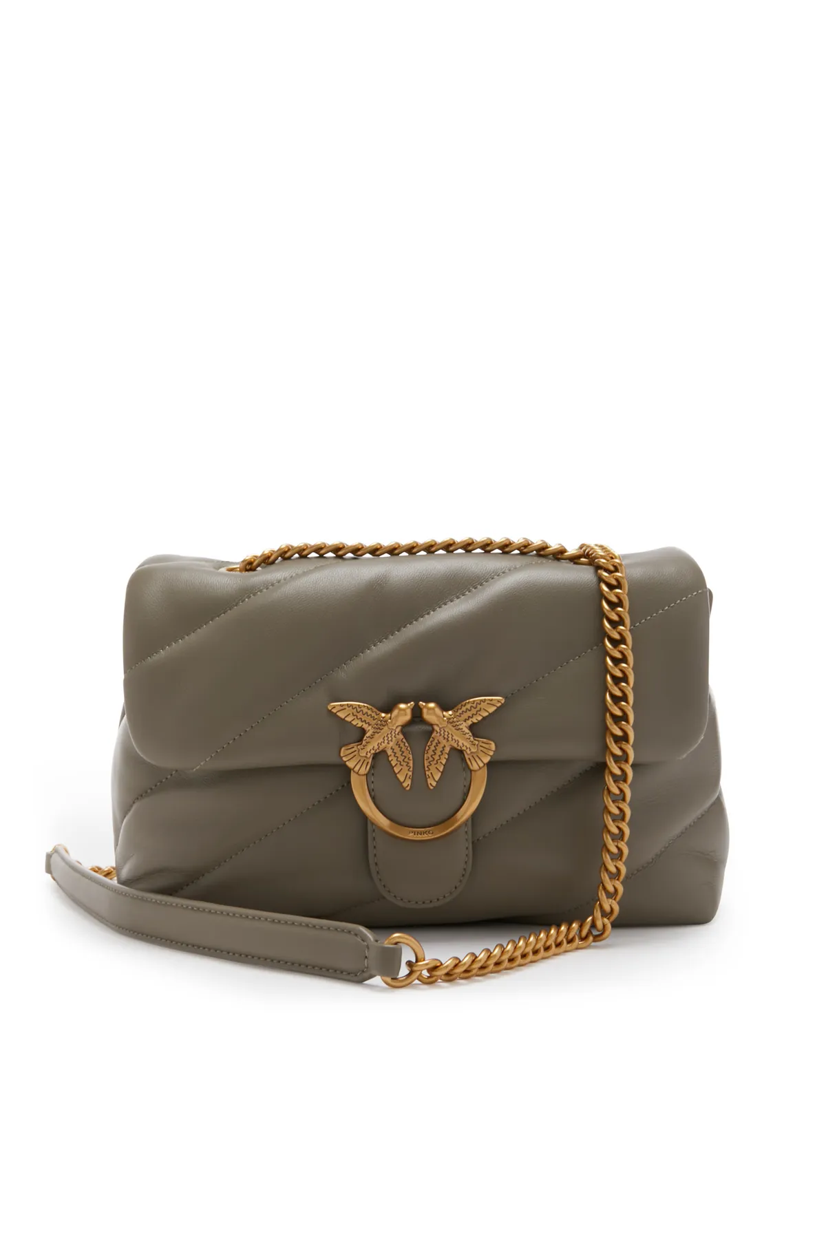 1'ASLAN  Pinko Love Puff Damen Umhängetasche Beige 100038-a0f2-i68q