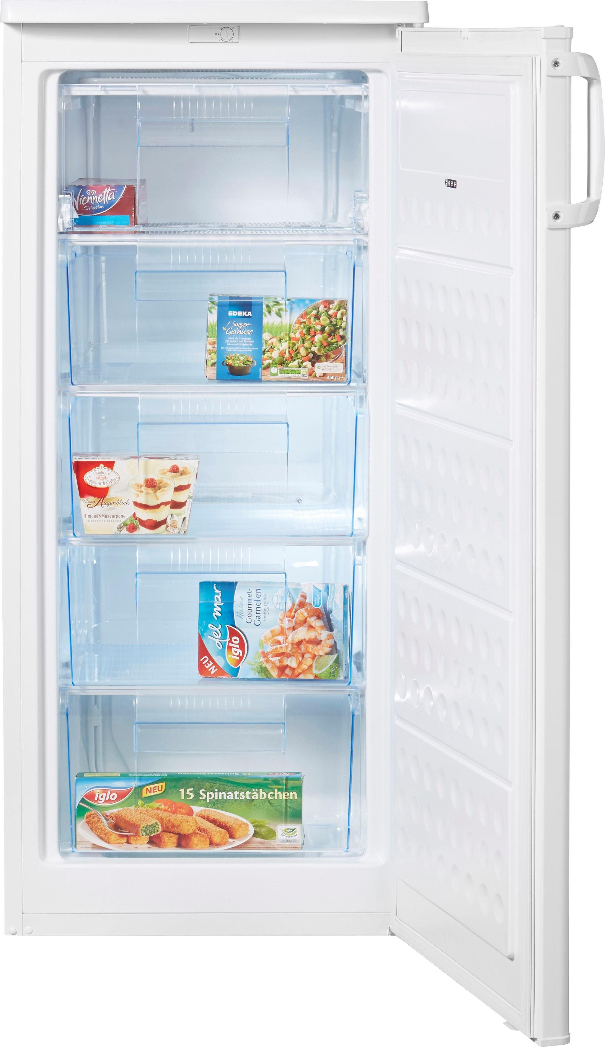 Amica Gefrierschrank GS 15406 W, 125,2 cm hoch, 54,5 cm breit