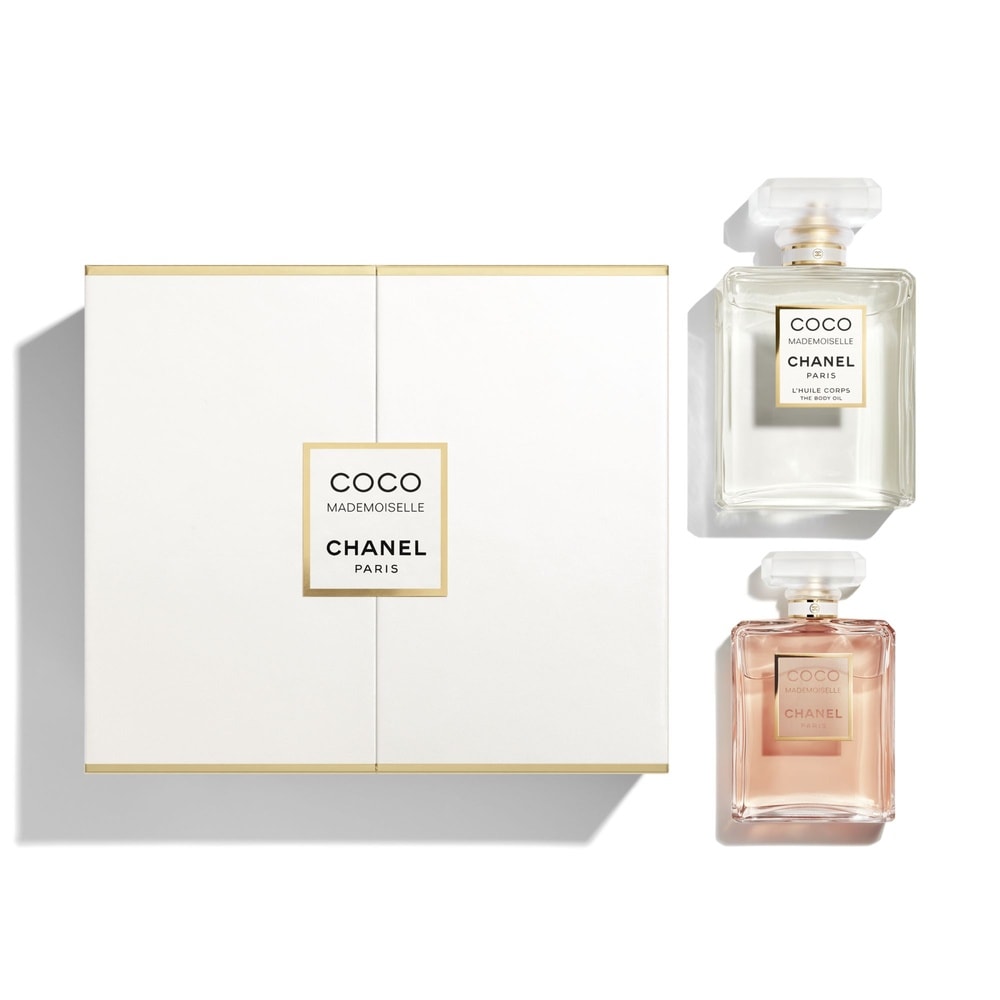 CHANEL COCO MADEMOISELLE Coffret Eau de Parfum 50ml et Huile pour Le Corps Vaporisateur 100ml