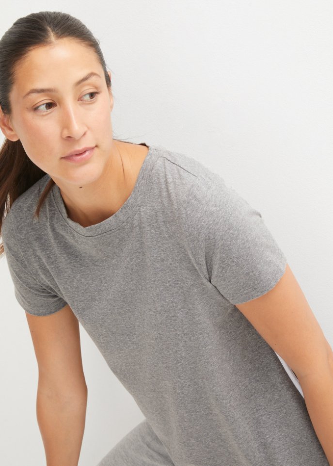 Funktions-T-Shirt mit Zipfel (2er Pack)