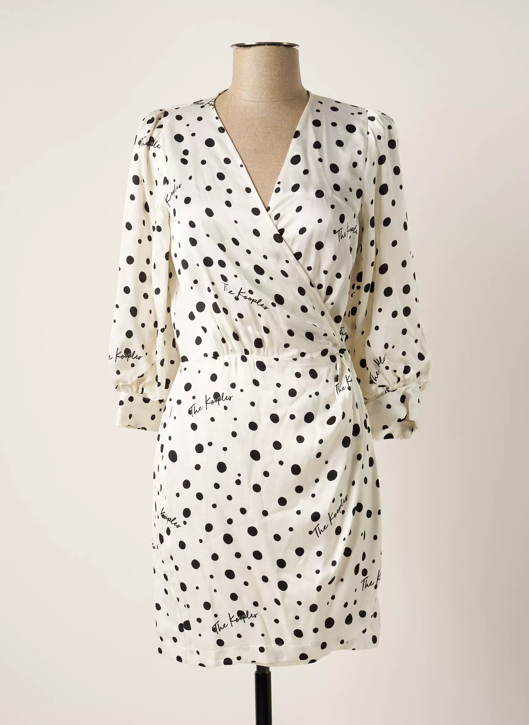 The Kooples Robes Courtes Femme couleur blanc