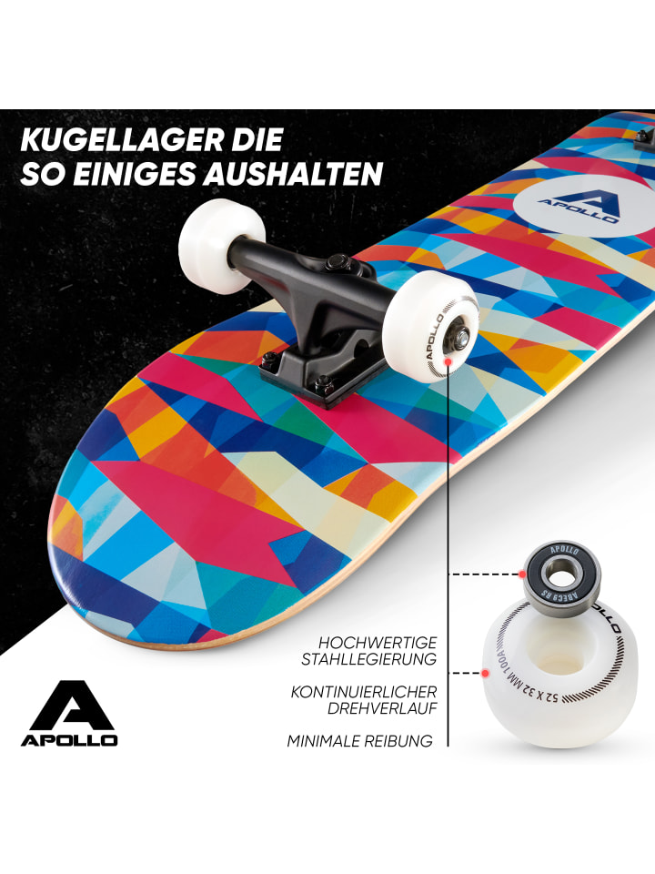 Apollo Skateboard Kinder und Erwachsene 