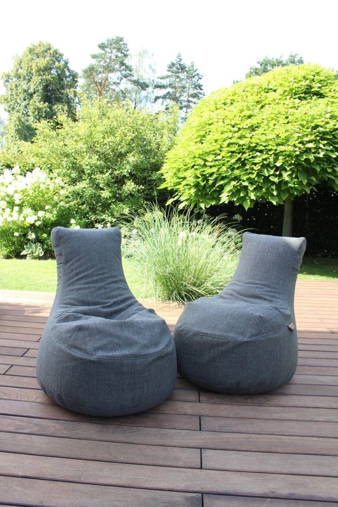 OUTBAG Sitzsack Slope Olefin terra (exclusive, Outdoor-Sitzsack), made in Germany, UV-beständig, regenfest