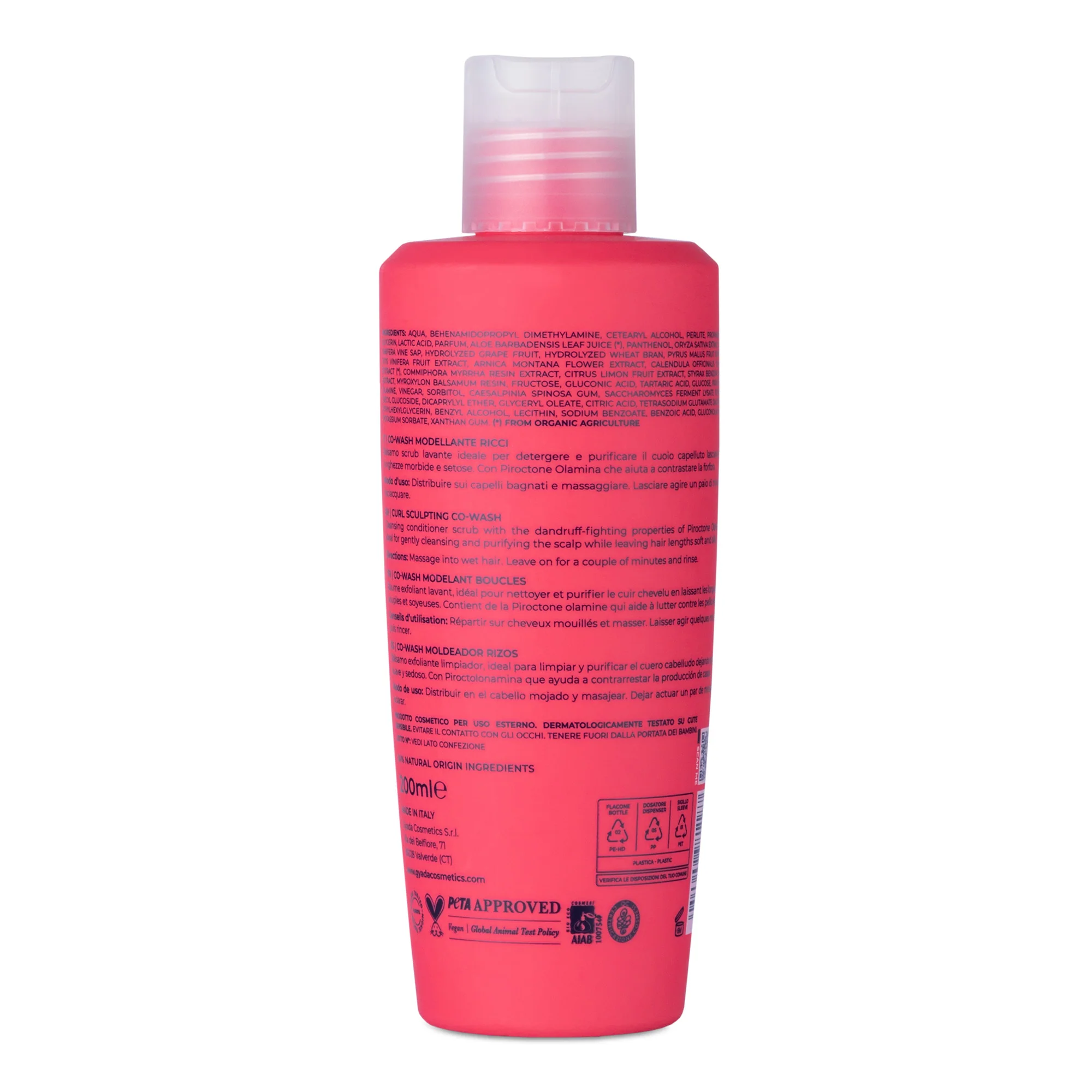Curly Shaping Line Co-Wash Curly Shaping - Purifying Hair Conditioner, Curly Conditioner for Defined Hair