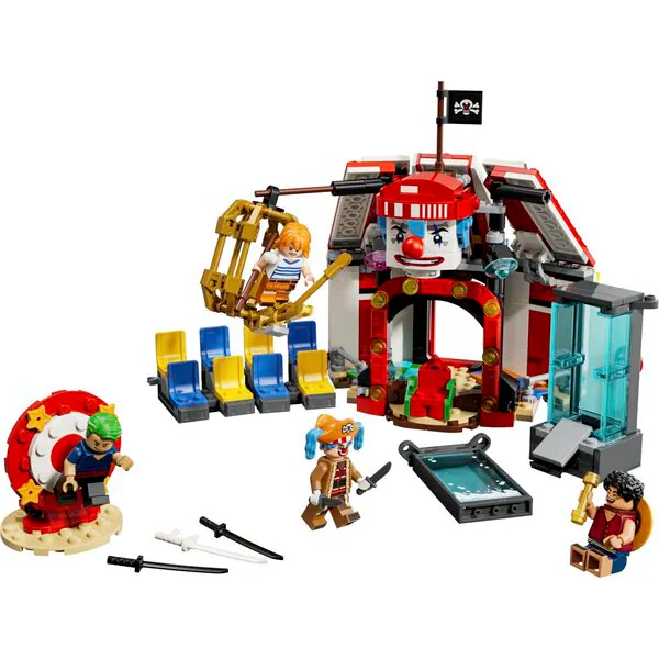LEGO One Piece 75637 Buggy, a bohóc cirkuszi sátor