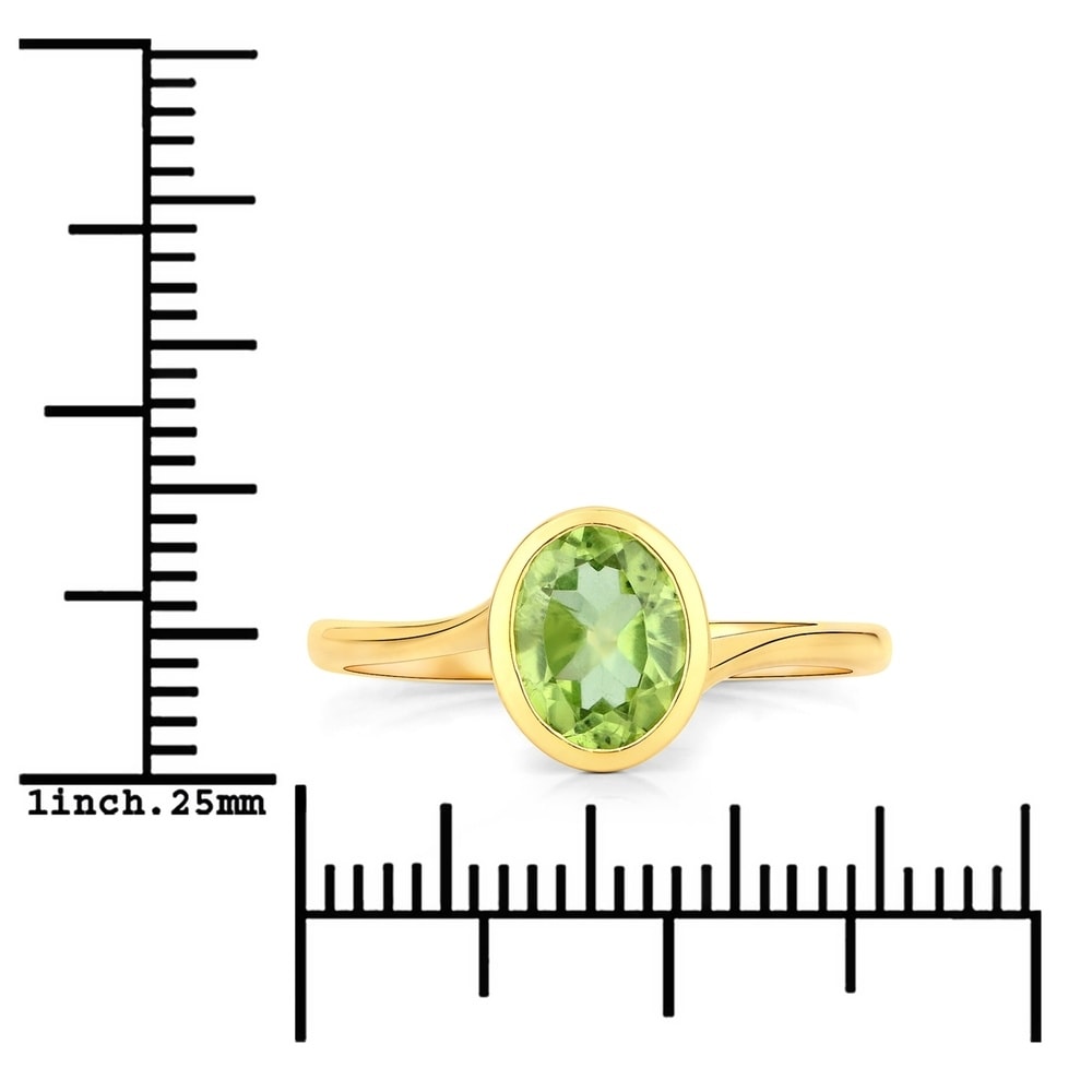 Rafaela Donata Bague Argent sterling Vert en Or jaune Bague