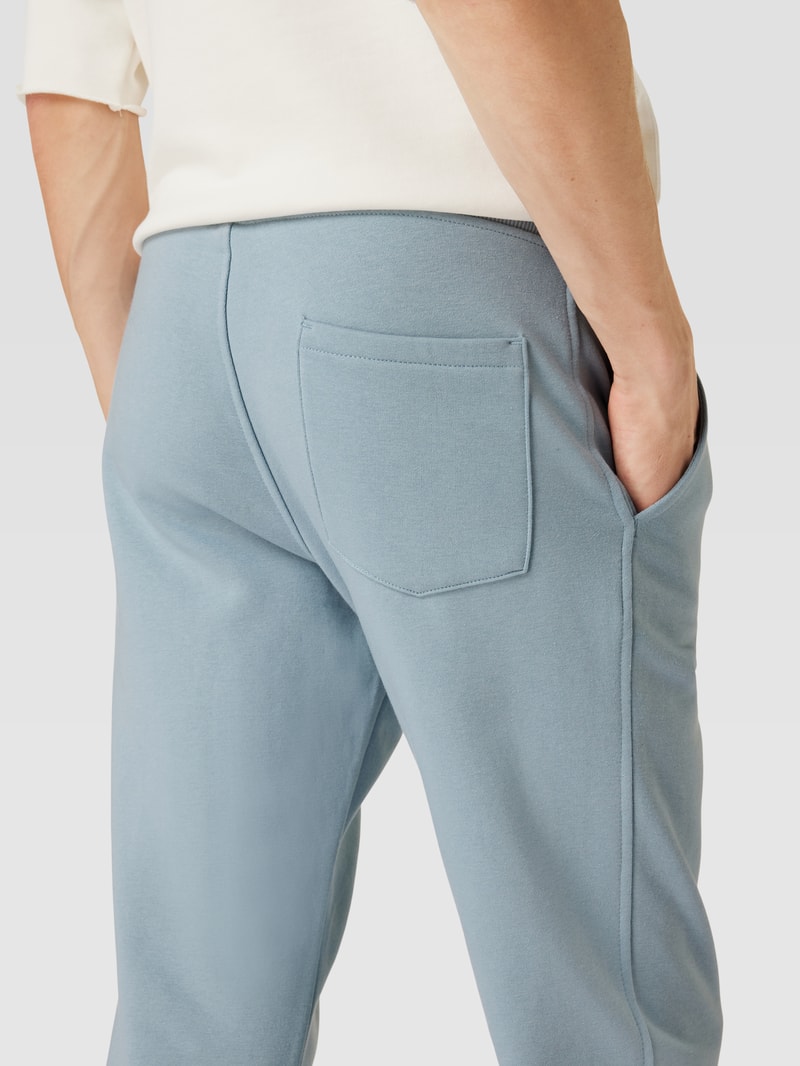 Sweatpants mit elastischem Bund Modell 'JOSEF' in jeans