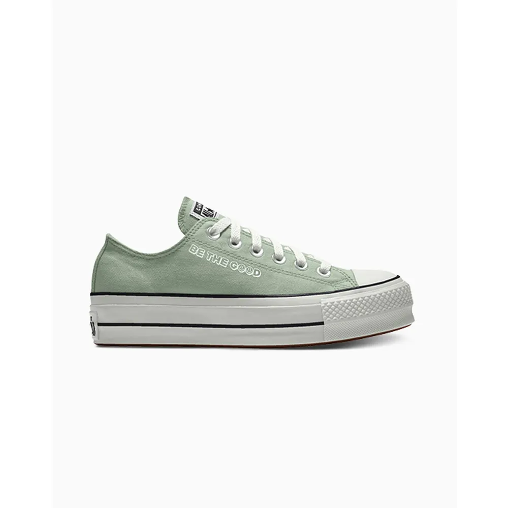 Converse Custom Chuck Taylor All Star Lift Platform Canvas By You 171210CSP24_STICKYALOE_NY / grün