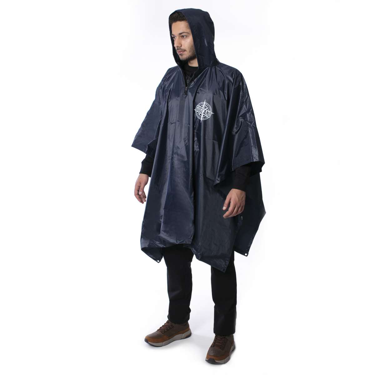 GOGLAND® Monsun Regenponcho navy