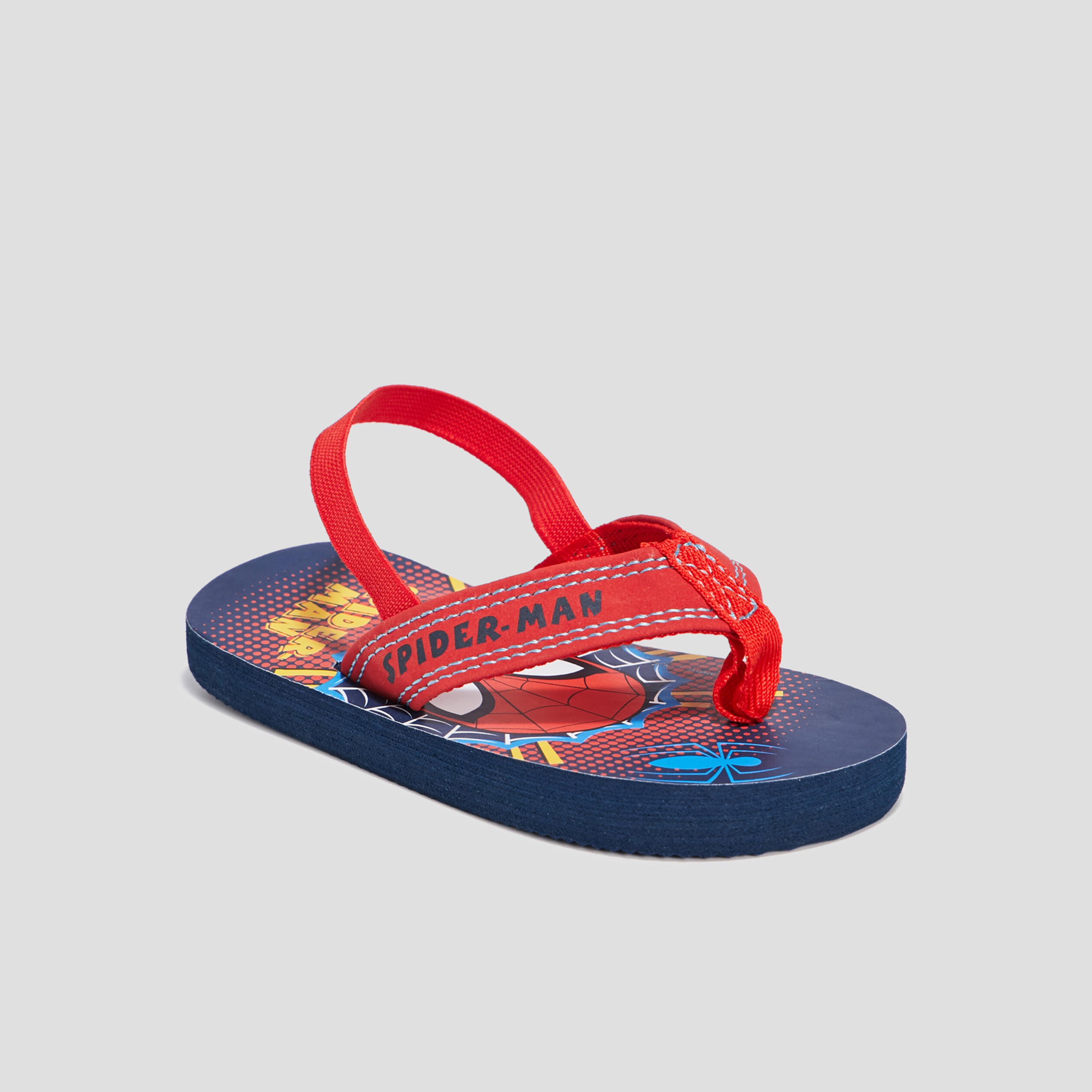 Tongs Spider-Man bleu marine garçon | La Halle