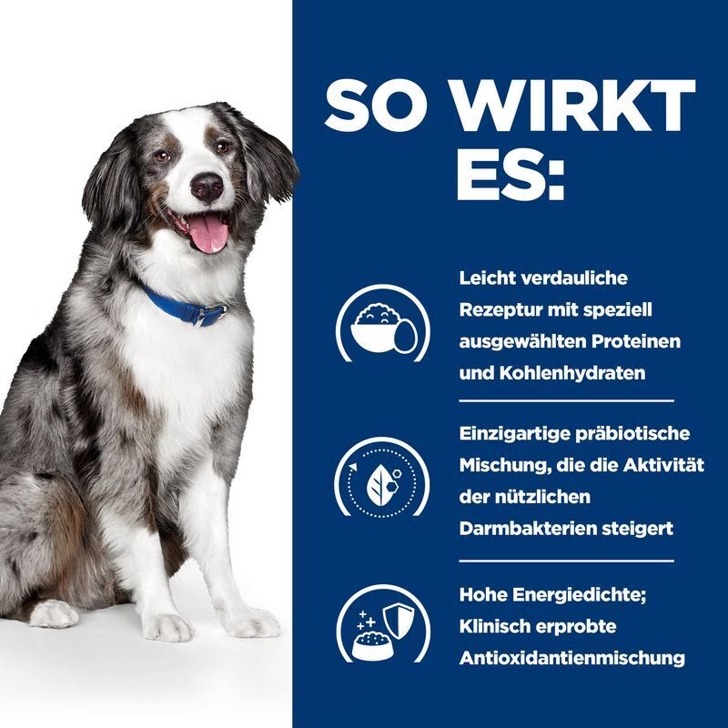 Hill's Hypoallergenes Hundefutter Hill's Prescription Diet Digestive Care i/d Sensitive mit Ei und Reis 12kg