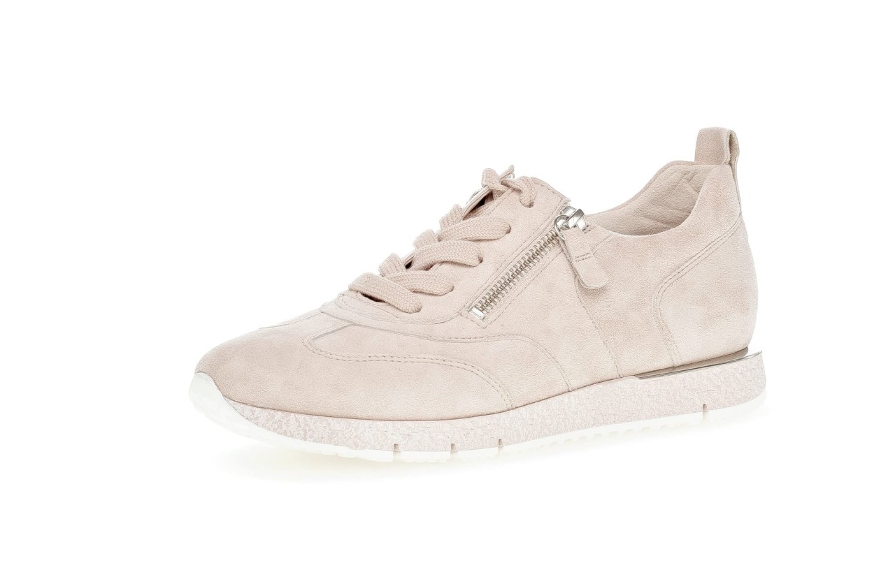 GABOR Freizeit Schnürer beige Gabor Fashion Sneaker low 23.471.10 Beig
