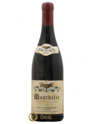 Monthélie Coche Dury (Domaine)  2010 - Lot de 1 Bouteille