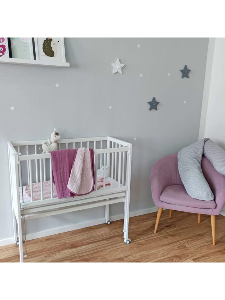 Makian Wende-Kuscheldecke / Babydecke Mull in rosa,lila günstig kaufen onesize