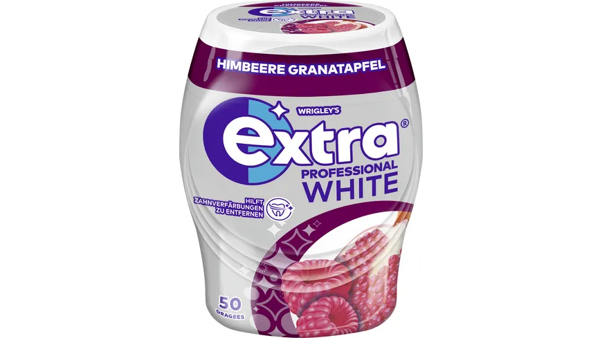 Wrigley's Extra® Professional White Himbeere Granatapfel