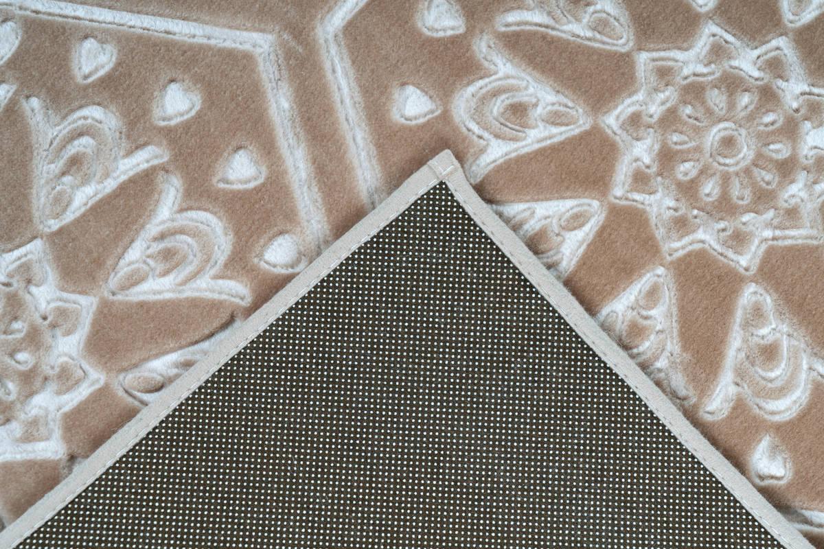 Arte Espina Hochflorteppich Monroe 200 Taupe
