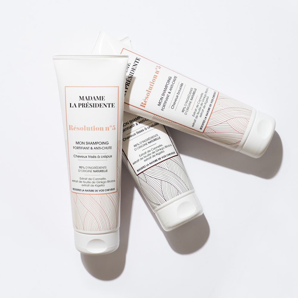 madame la présidente Résolution N°5 Mon shampoing anti-chuteCheveux frisés à crépus Shampoing anti-chute