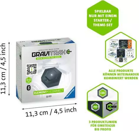 GraviTrax POWER Element Connect - Kugelbahn-Erweiterung für Kinder ab 8 Jahren