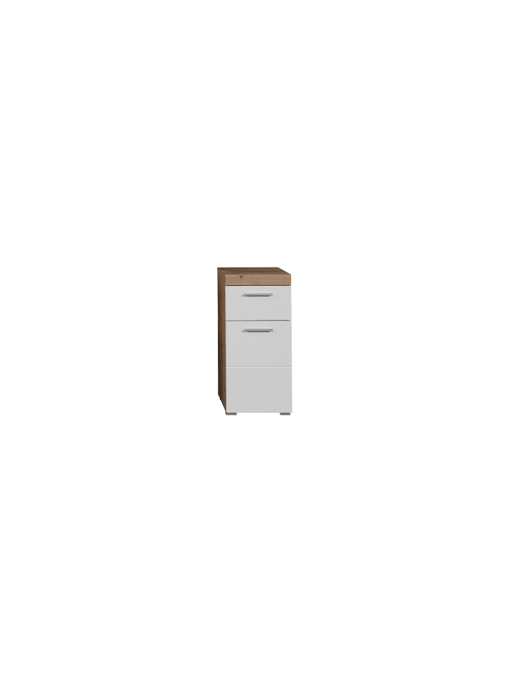 ebuy24 Badschrank AmandaMandoBea Eiche Dekor 37 x 31 cm günstig kaufen onesize
