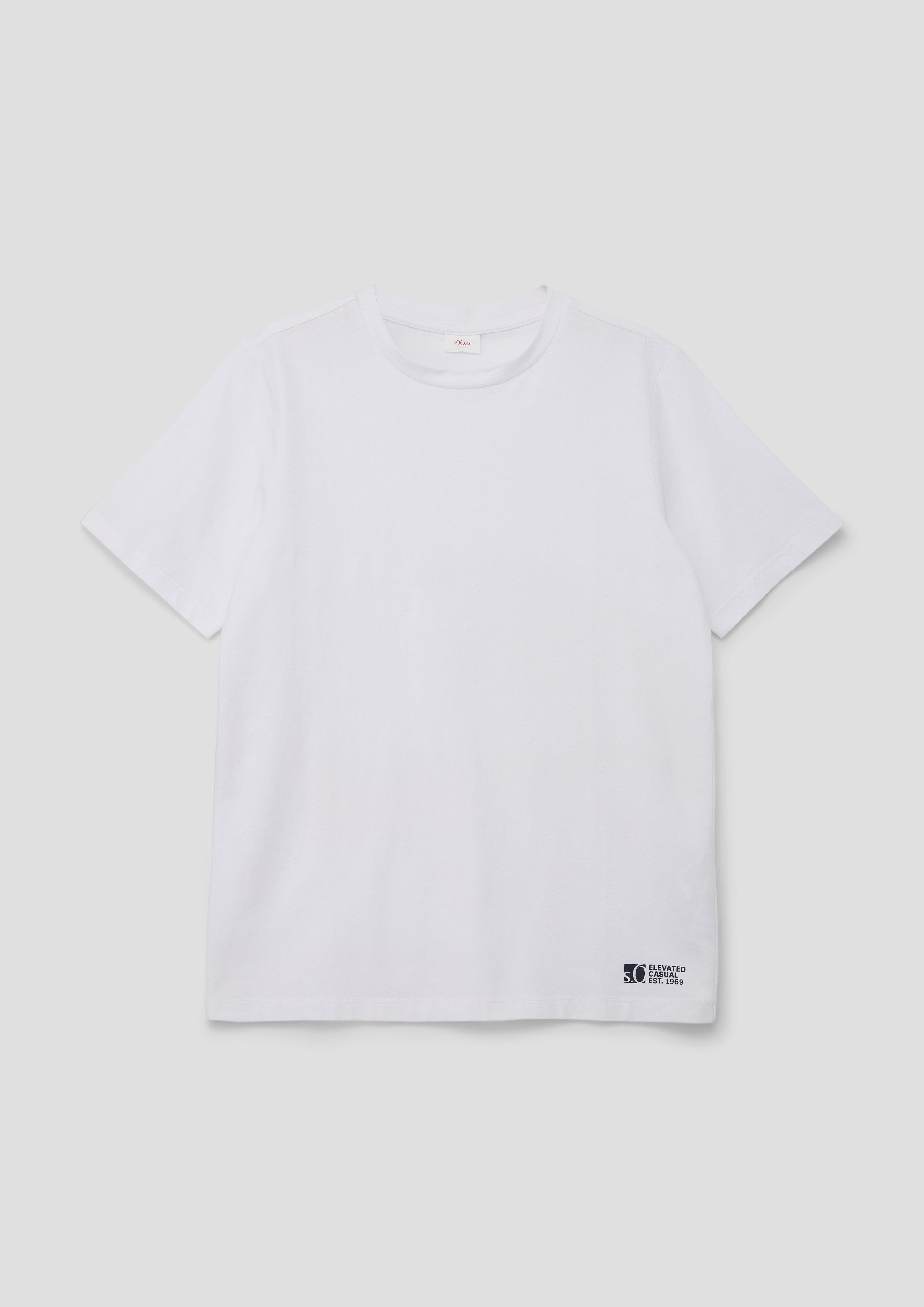 T-Shirt mit Rundhalsausschnitt  2140084-0100