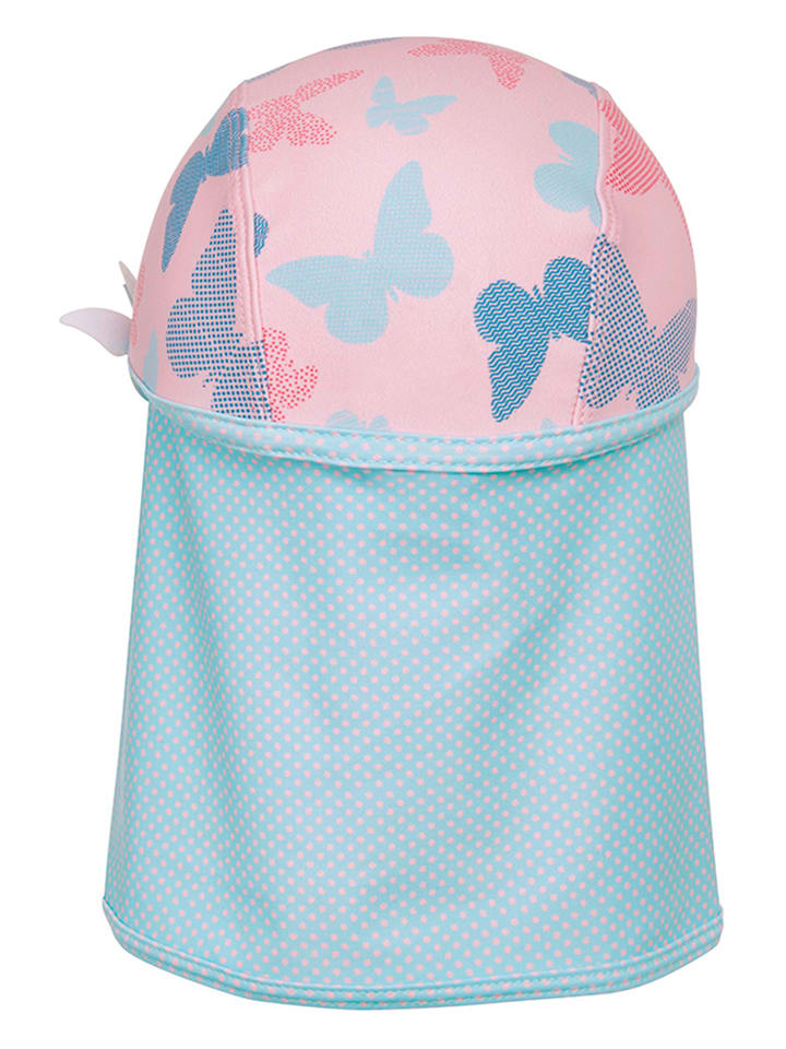Playshoes Nackenschutzcap in Türkis/ Rosa günstig kaufen