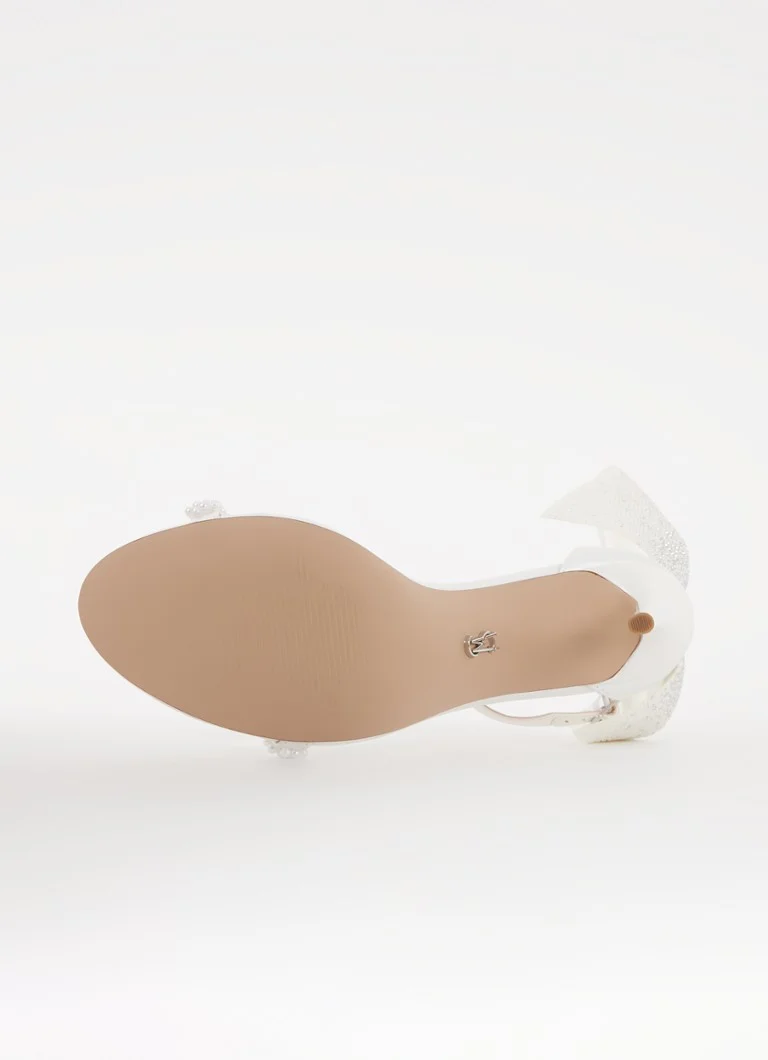 Steve Madden Bellarosa-P satino basutės su cirkoniais