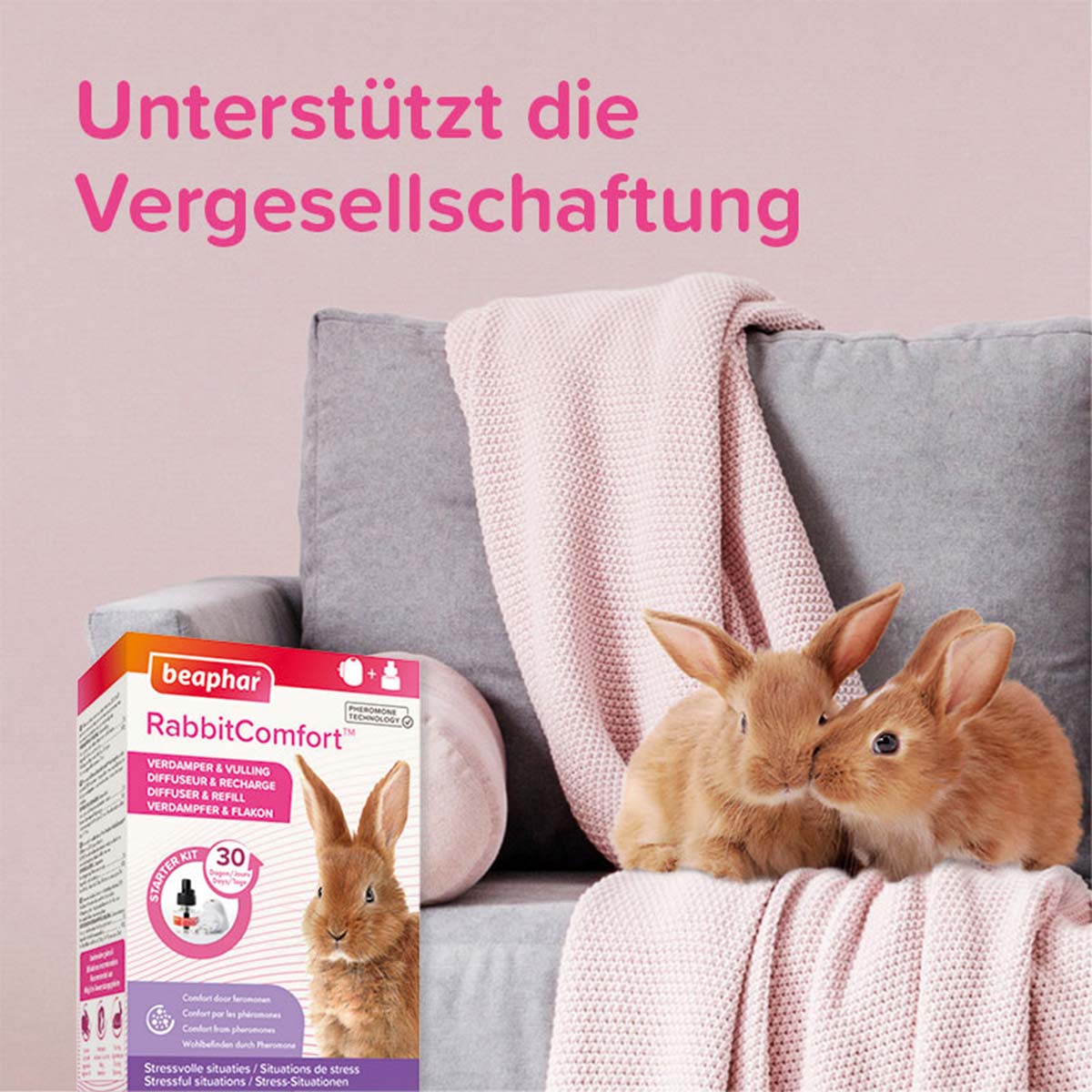 beaphar RabbitComfort Verdampfer & Flakon 48ml
