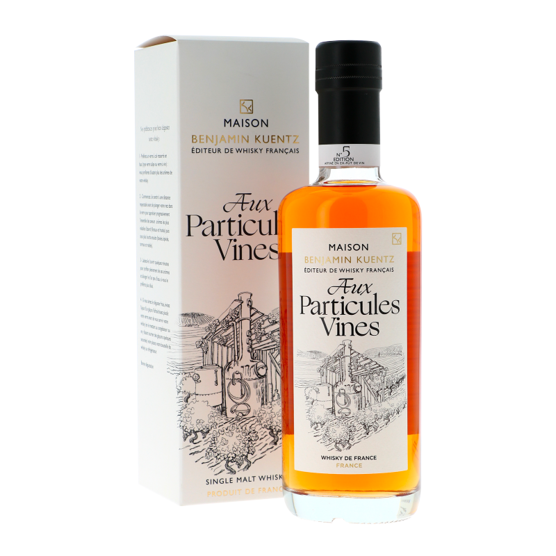Single Malt Aux Particules Vines Edition 5 NM - Whisky - Spiritueux - Maison Benjamin Kuentz (50CL.)