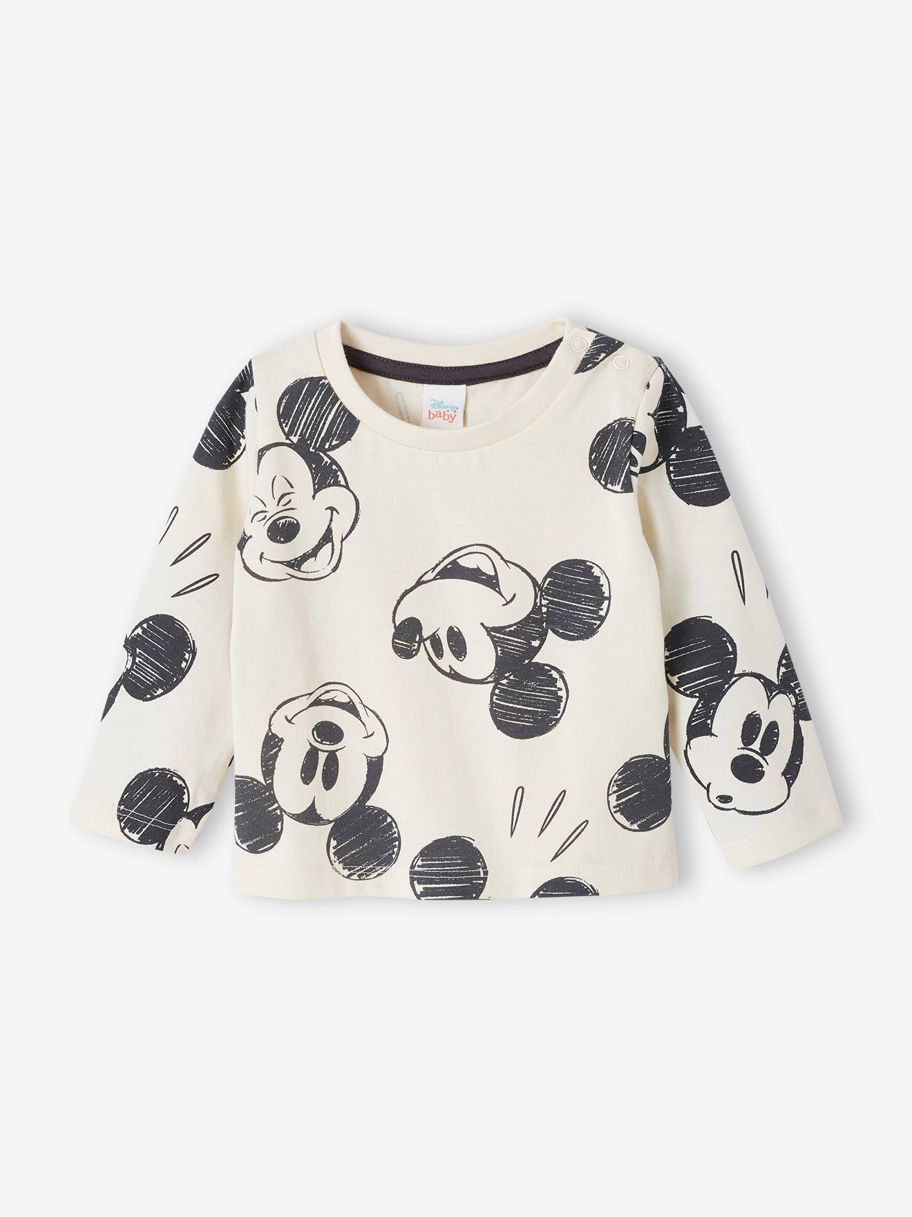 Ensemble DS® bébé T-shirt coton + salopette blanc/gris