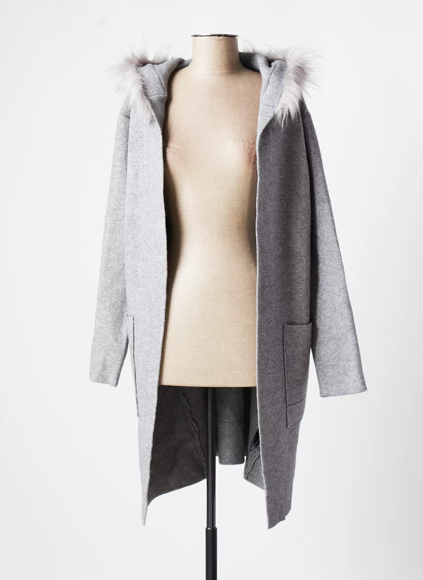 Rose Cardigans Femme couleur gris