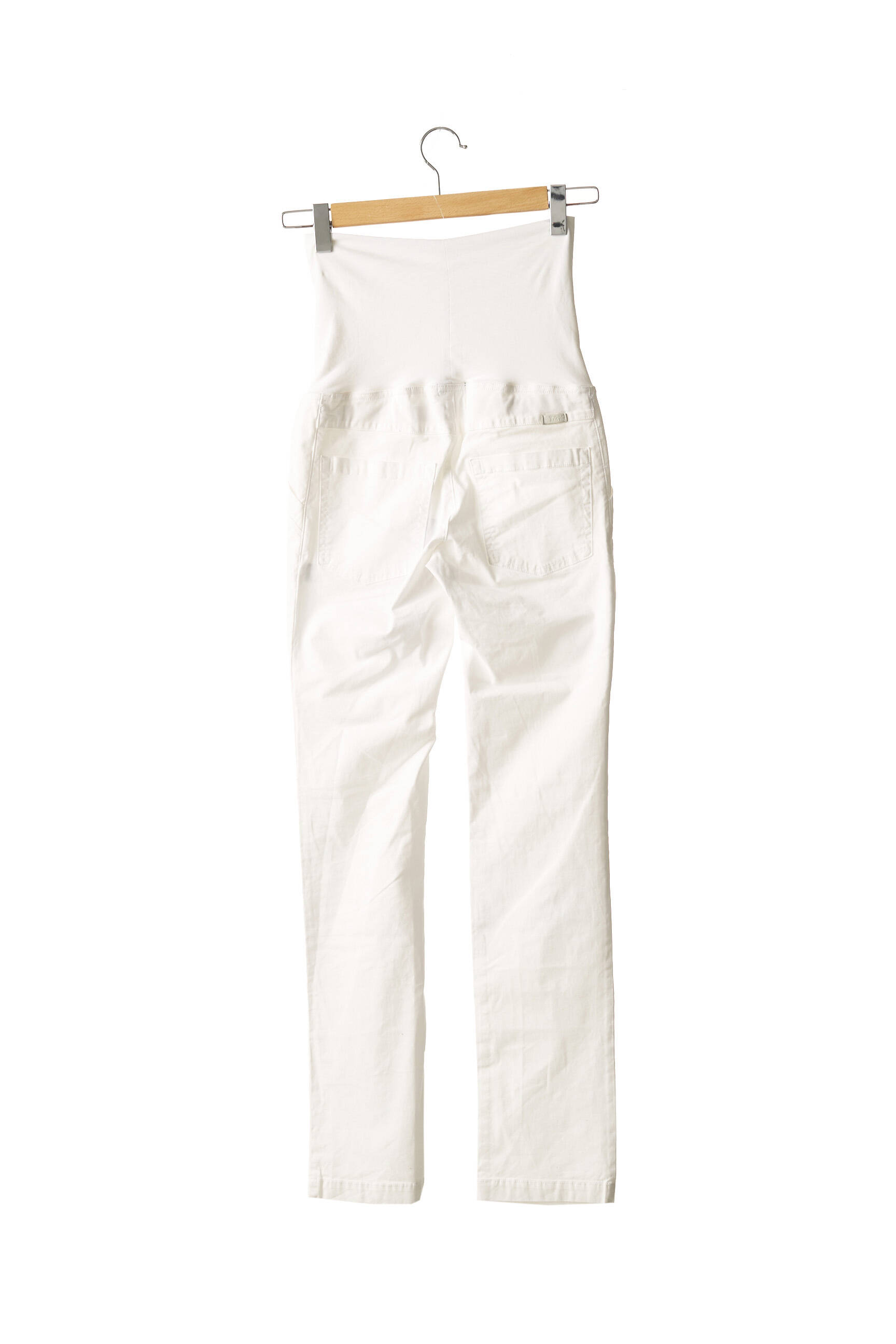 Love2wait Pantalons Maternite Femme couleur blanc