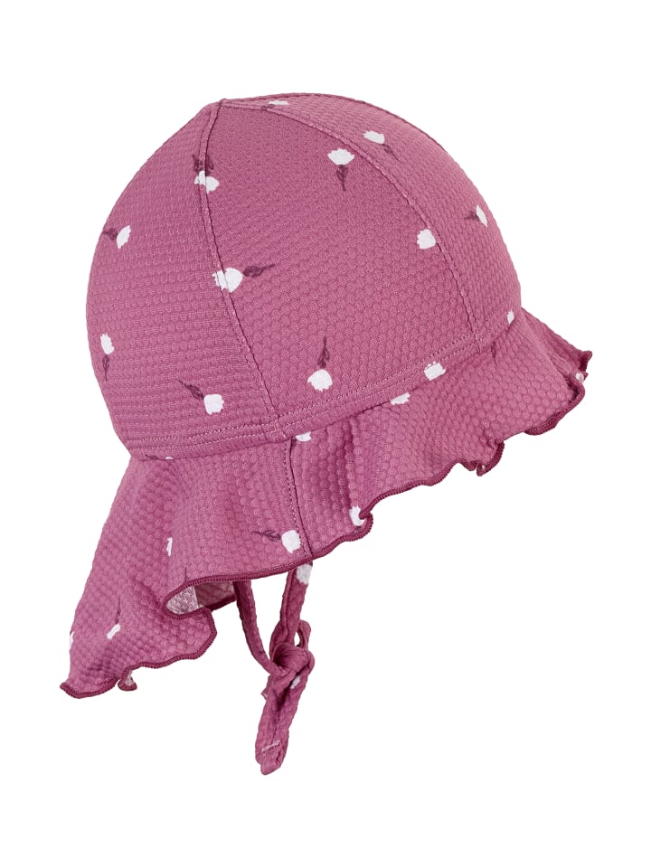 Sterntaler Bademütze mit Nackenschutz Blumen in pinkfarben günstig kaufen