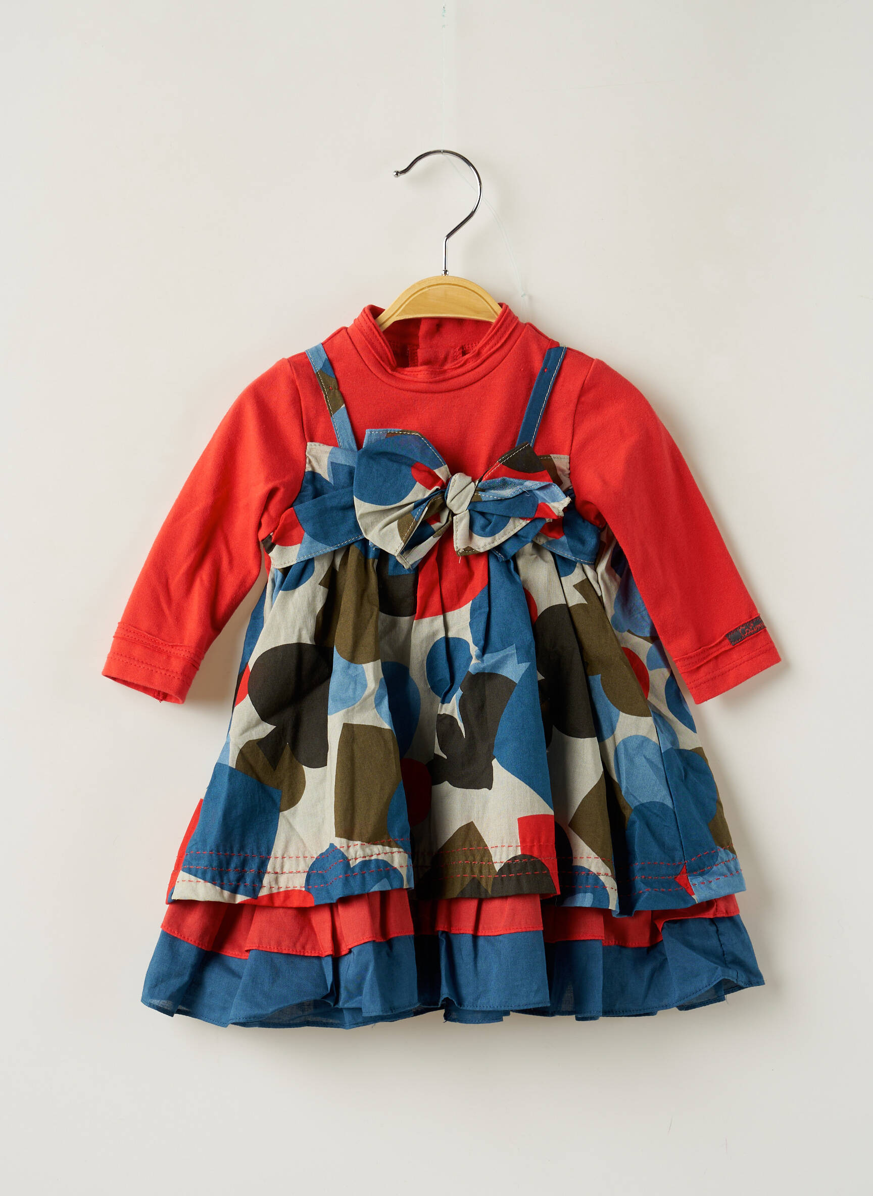 Catimini Robes Mi Longues Fille couleur orange