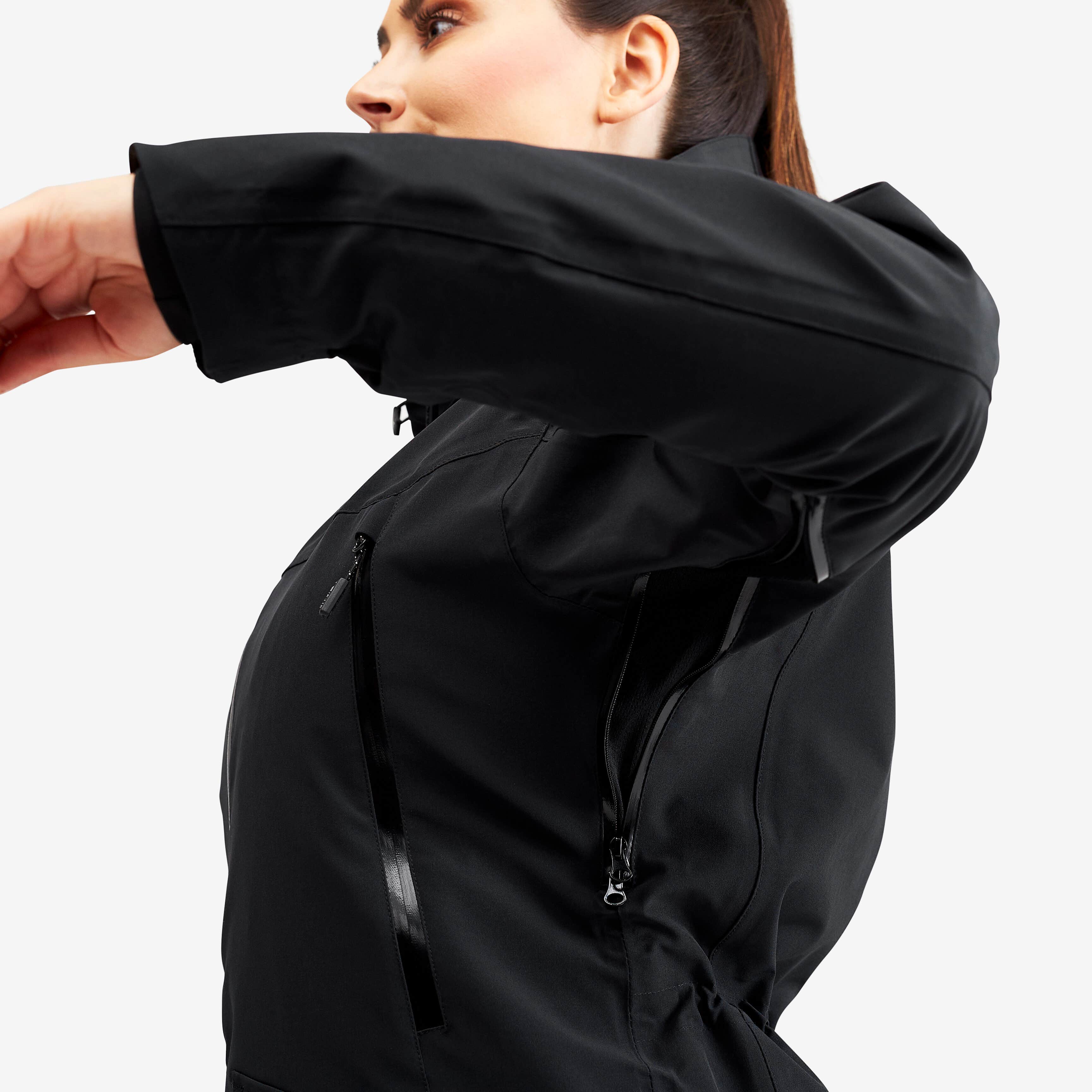Monsoon Jacket Femme Black