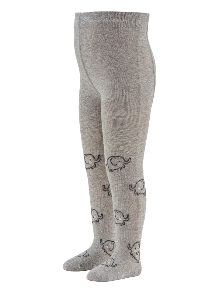 Sterntaler Strumpfhose Elefanten in hellgrau mel. günstig kaufen 128