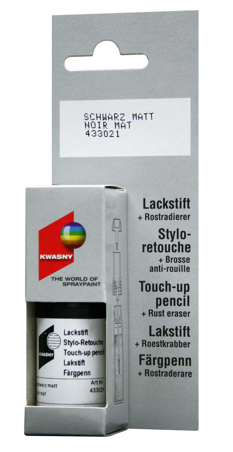 Auto-K Lackstift 9 ml schwarz matt - ATU