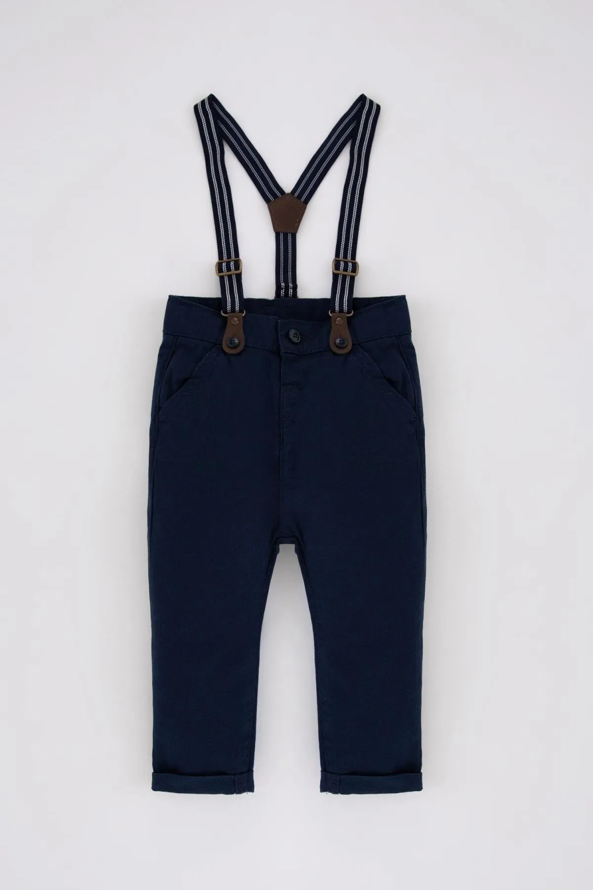 DeFacto  Hosenträger-Gabardine-Hose für Babys im 2er-Set