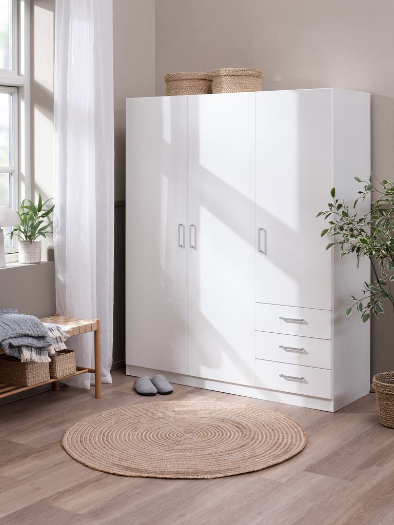 FANDRUP FANDRUP cabinet 145x176 3 doors/3 drawers white