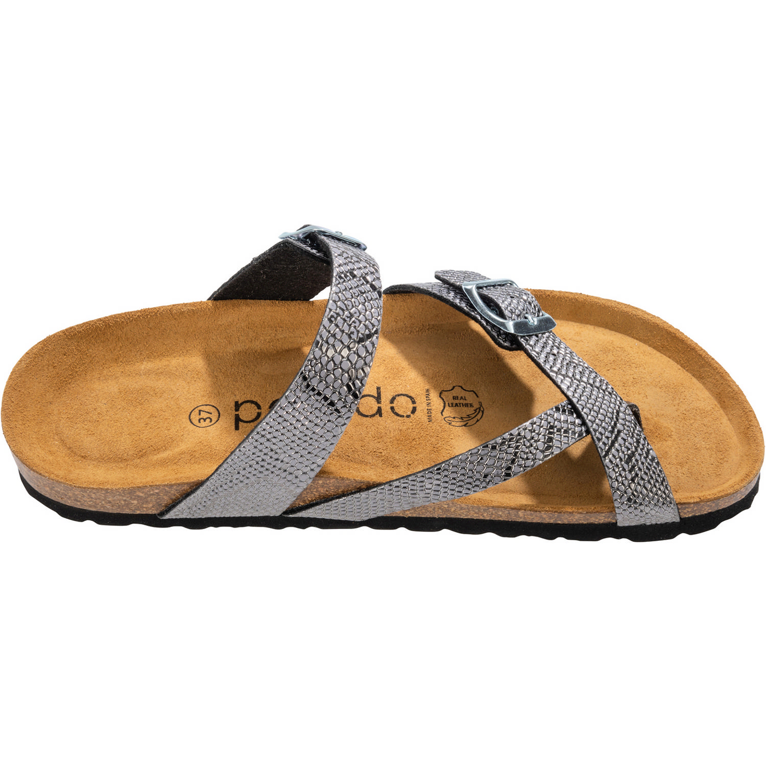 Palado Cres Metallic, Pantoletten, Damen, Pyth Anthrazit