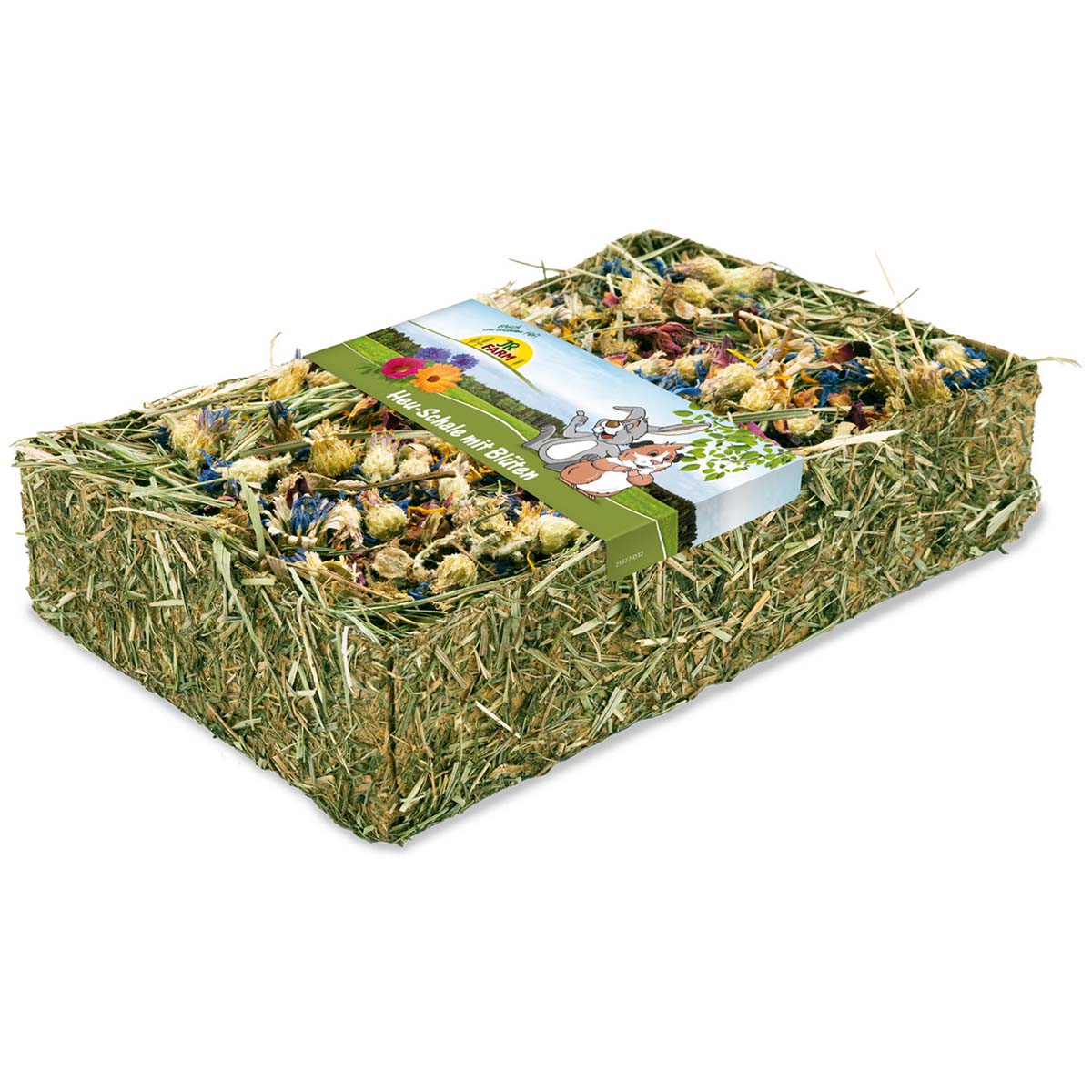 JR Farm Heu-Schale mit Blüten günstig kaufen
