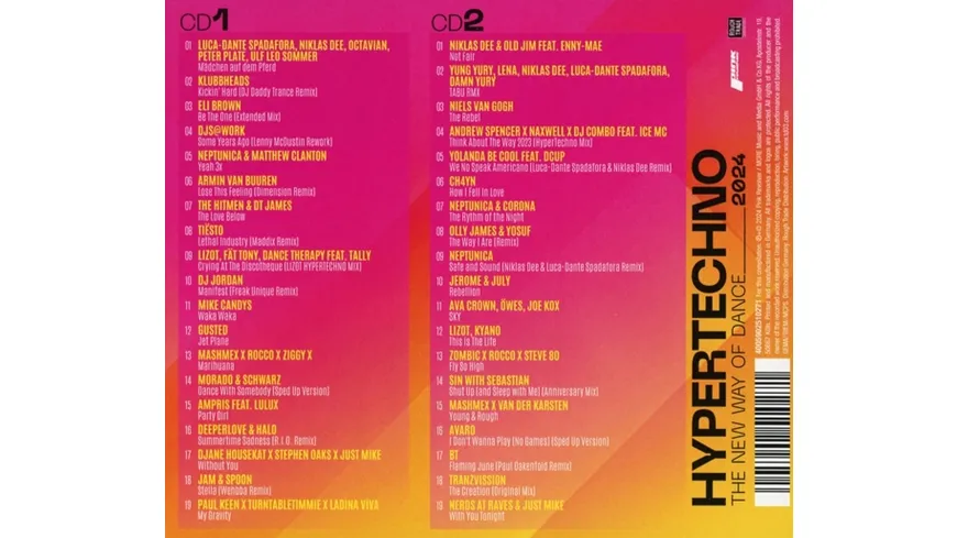 HYPERTECHNO 2024 - The New Way Of Dance