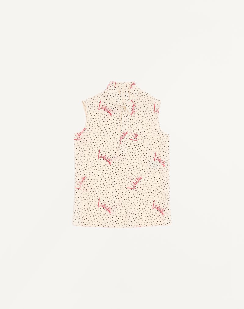 Top In Crepe De Chine Bubbles Plusdepois