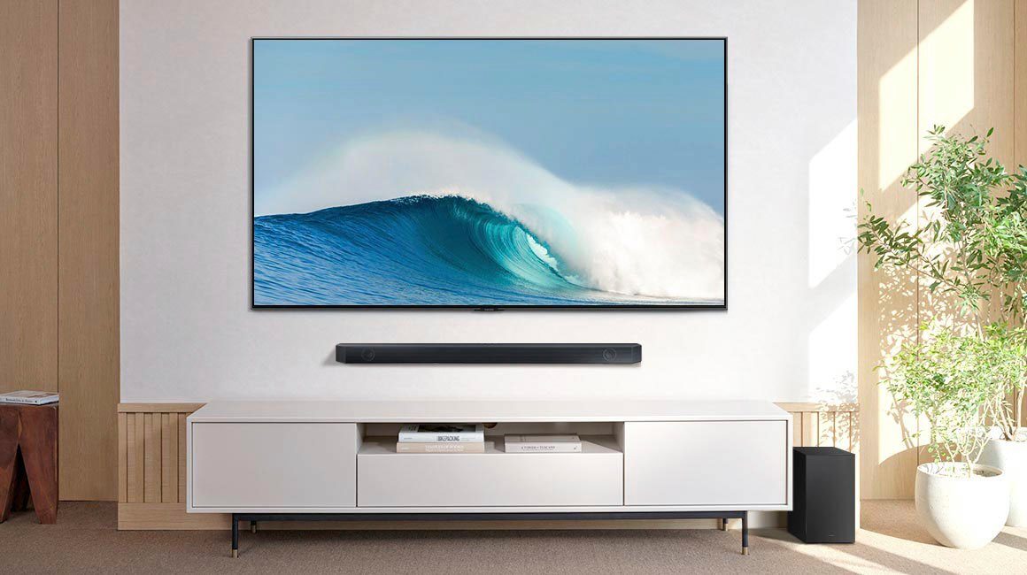 Samsung HW-Q64GC Soundbar (340 W, 3.1-Kanal Sound System,Dolby Atmos & DTS:X,Adaptive Sound Lite)