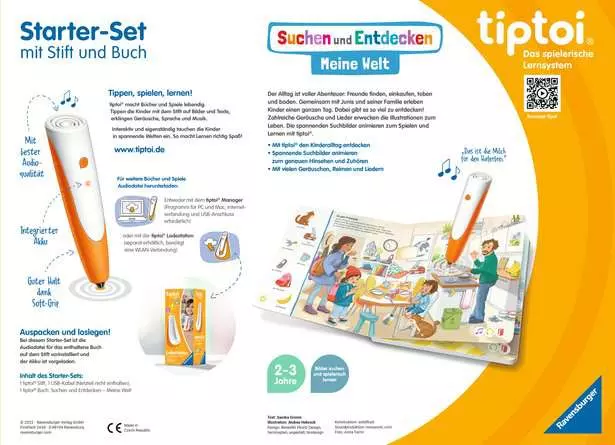 tiptoi® Starter-Set: Stift und Bilderbuch Meine Welt