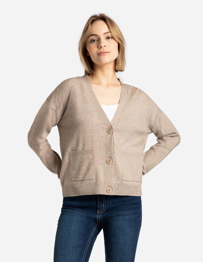 Cardigan - Viskose-Mix