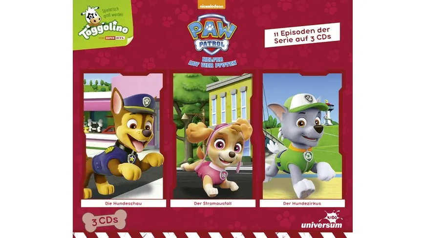 PAW Patrol Hörspielbox 3