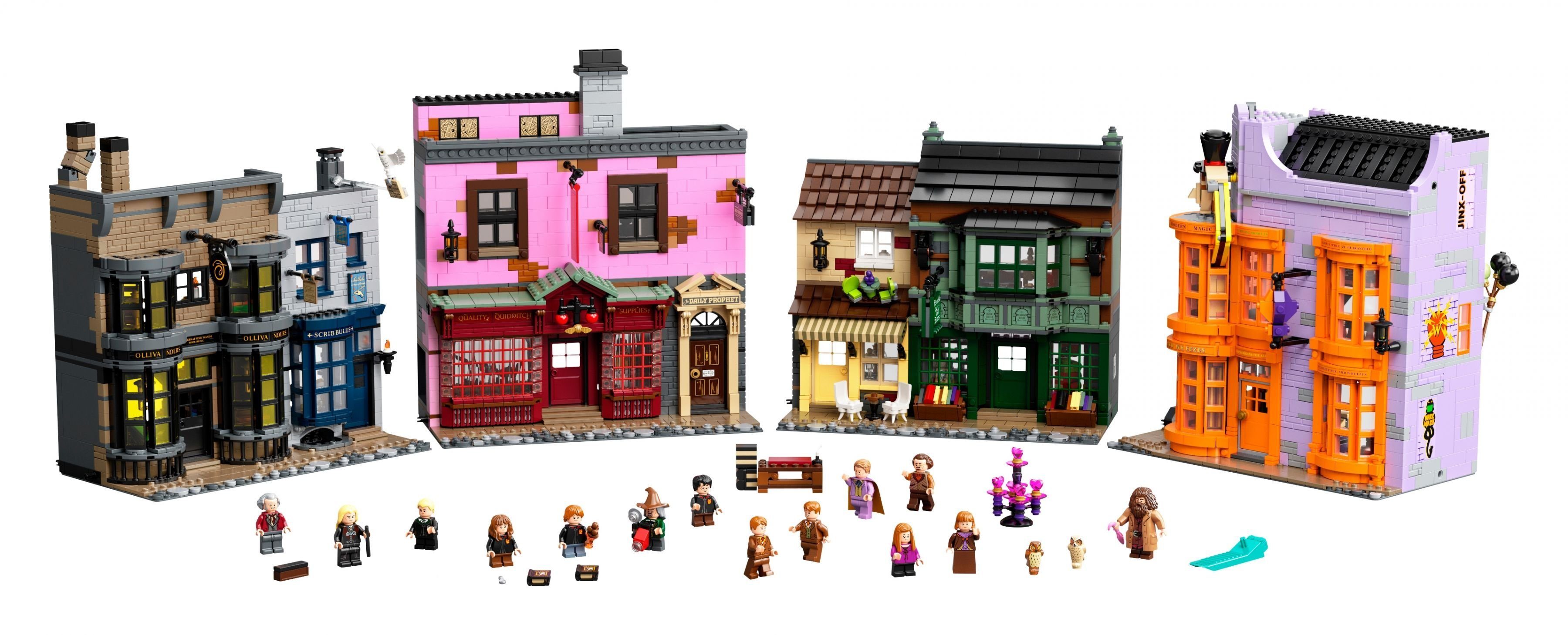 LEGO® Konstruktionsspielsteine LEGO Harry Potter™ - Winkelgasse, (Set, 5544 St)