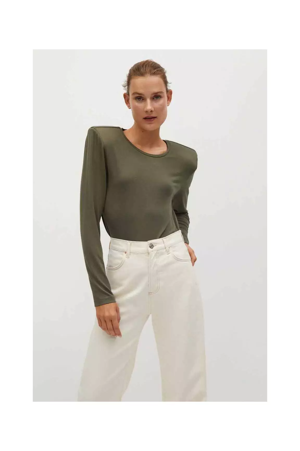 Mango Tshirts Femme couleur beige