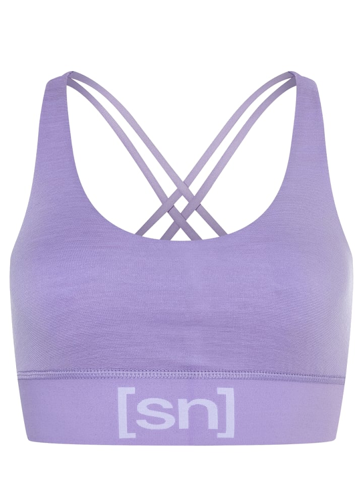 super.natural Merino Bra W SUPER TOP in lila günstig kaufen